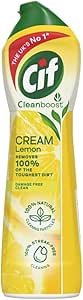 51kD6nyN9dL.__AC_SX300_SY300_QL70_ML2_ Cif Cream Lemon Cleaner 500ml review for sparkling surfaces and tough dirt removal