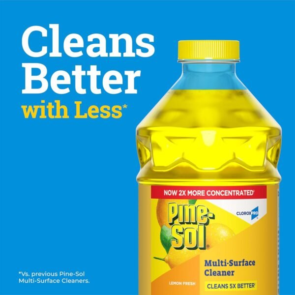 713EpV6dR9L._SL1500_ Pine Sol Multi-Surface Cleaner CloroxPro Review Does This Lemon Fresh Formula Deliver