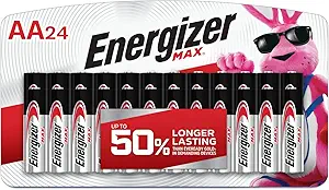 71DCTTDrkSL.__AC_SX300_SY300_QL70_FMwebp_ Energizer AA Batteries MAX Alkaline 24 Pack Review Best for Long-Lasting Power
