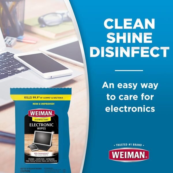 71MNUb0jL._SL1500_ Review of Weiman Disinfecting Electronic Wipes for Cleaning Screens, Laptops, and Devices