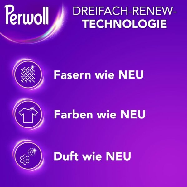 Perwoll Black Detergent review for dark textiles with triple-renew technology