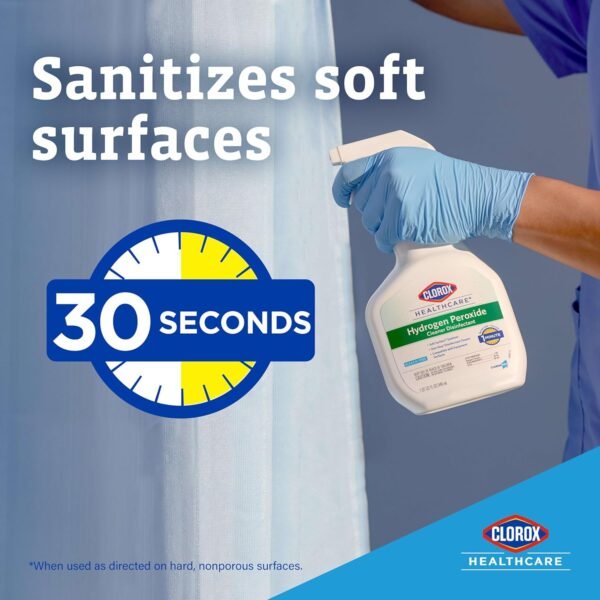 81ADe0oxw8L._SL1500_ Clorox Healthcare Hydrogen Peroxide Cleaner Disinfectant 30829 review powerful bleach-free cleaning solution