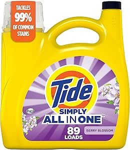 81V2JBgsSVL.__AC_SX300_SY300_QL70_ML2_ Tide Simply Berry Blossom Liquid Laundry Detergent review tackling stains with fresh scent