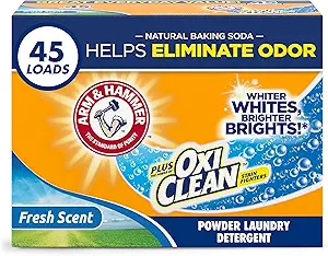 81bJ5c7MdiL.__AC_SX300_SY300_QL70_FMwebp_ Arm & Hammer Plus OxiClean Powder Laundry Detergent review for powerful stain removal
